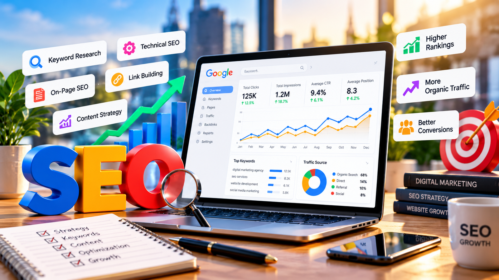 SEO strategy and search engine optimization article